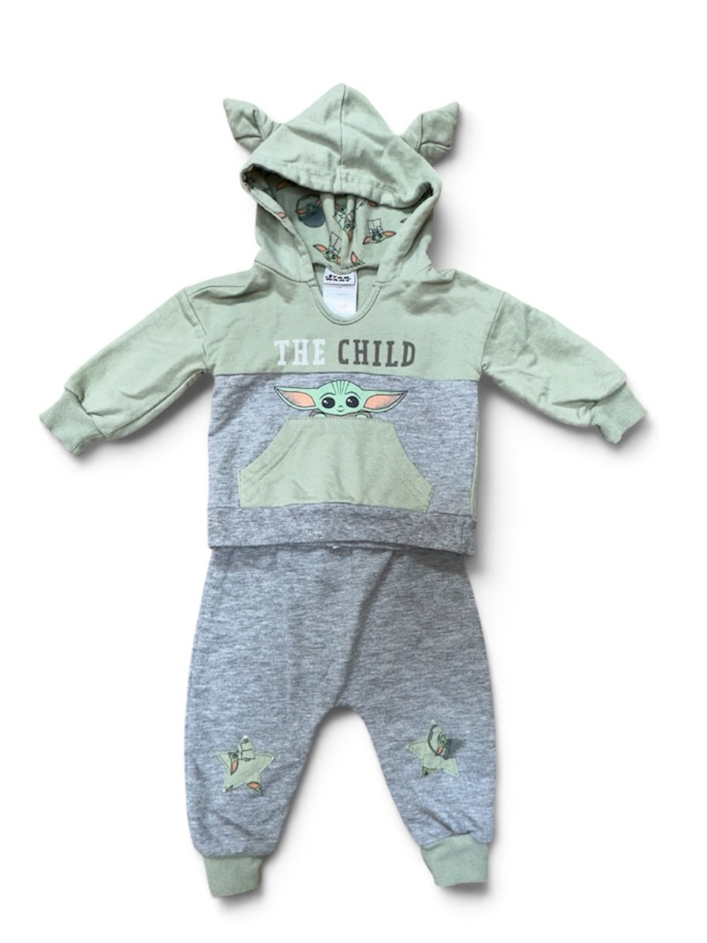 Star Wars sweatshirt and sweatpants set 12m